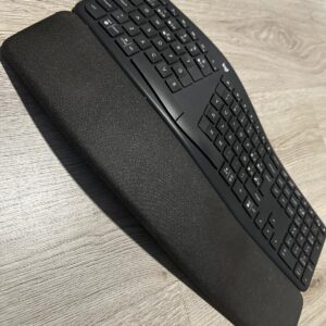Teclado Ergonómico Inalámbrico Logitech (Curvo) - Con Reposamuñecas